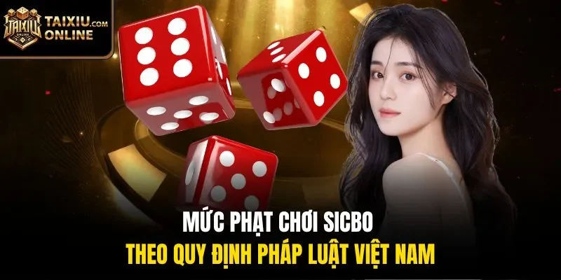 Mức phạt chơi Sicbo theo quy định ph&aacute;p luật Việt Nam